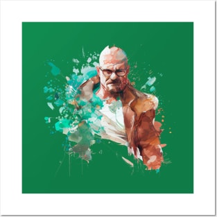 walter white gangster Posters and Art